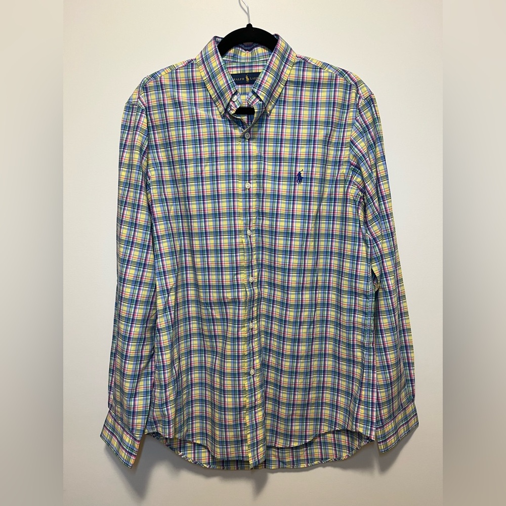 Ralph Lauren Men's Multicolor Plaid Shirt